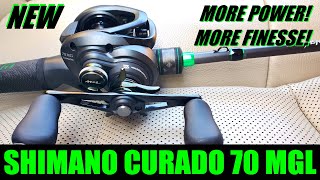 NEW Shimano CURADO MGL 70 breaks cover and its BACK in BLACK Unboxing and Analysis [upl. by Fen]