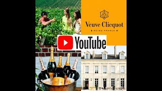 Veuve Clicquot Tour  Champagne House Reims France cellars classified as world heritage by UNESCO [upl. by Wren786]