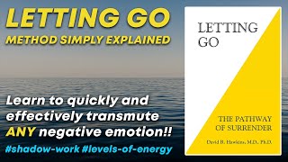 Letting Go Method Explained  Teachings of Dr David Hawkins [upl. by Angelica]