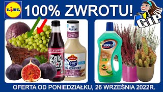 LIDL  Gazetka od Poniedziałku 26092022  Nowe Okazje [upl. by Ahseen]