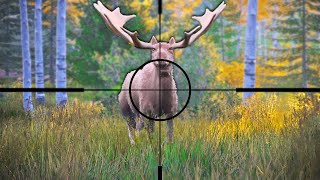 Hunting GIGANTIC Moose in Hunting Simulator 2 [upl. by Aber]