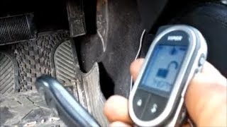 How To Install A Viper LCD 2 way Remote Start Alarm amp an Idatalink Flashlogic Bypass Module [upl. by Eelra]