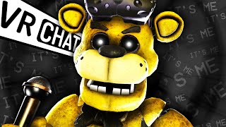 THE VOICE OF GOLDEN FREDDY PLAYS VRCHAT [upl. by Nhtanhoj354]