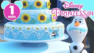 Frozen Cake  Elsa Doll Cake how to make by Pink Cake Princess [upl. by Meehaf]