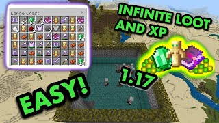 SIMPLE 117 AFK RAID FARM TUTORIAL in Minecraft Bedrock MCPEXboxPS4Nintendo SwitchWindows10 [upl. by Prudie]