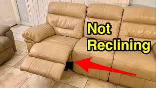 How to fix reclining chair or sofa [upl. by Chalmer110]