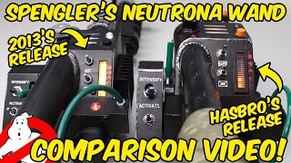 Hasbro Spenglers Neutrona Wand comparison video [upl. by Nywnorb]