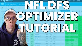 How to Use FantasyLabs NFL DFS Optimizer [upl. by Koenig]