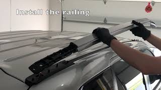 Roof Rail Installation Mitsubishi Outlander [upl. by Erreip]