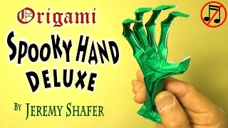 Origami Spooky Hand Deluxe [upl. by Ahsinyd]