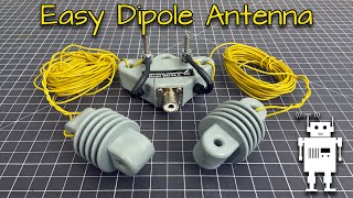 Simple 20m Ham Radio Dipole Antenna [upl. by Llamaj]