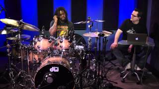 Applying Rudiments To The Drum Set  Thomas Pridgen [upl. by Llednew]