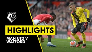 HIGHLIGHTS  MAN UTD 30 WATFORD [upl. by Nauqel543]