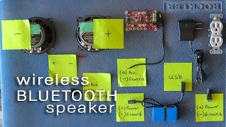 How to Wire a Bluetooth Wireless Speaker Fast amp Easy DIY [upl. by Enoch916]