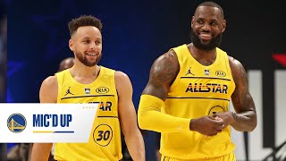 🗣️ Stephen Curry MICD UP at 2021 NBA AllStar Game [upl. by Edyaj]