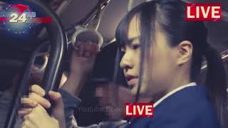 Japan Bus Vlog Go Home After School part 3 [upl. by Euqinehs437]