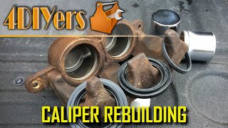 How to Rebuild Brake Calipers [upl. by Vish]