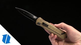 MampP Spring Assisted OTF Knife Overview [upl. by Baniez]