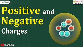 Positive and Negative Charges  Science  iKen [upl. by Hsaka]