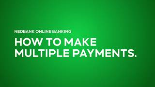 How to make multiple payments via Online Banking [upl. by Aisan523]