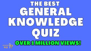 The Best General Knowledge Trivia Quiz  The Best Ultimate Quiz [upl. by Myron47]