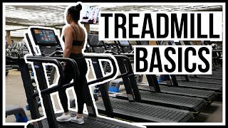 HOW TO USE A TREADMILL  Beginners Guide [upl. by Ecinrev]