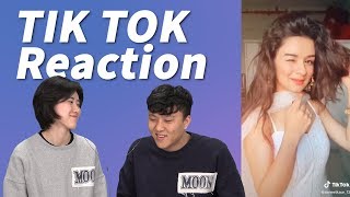 Indian Tik Tok Reaction by Koreans  Naagin  New Trend [upl. by Eiramrefinnej]