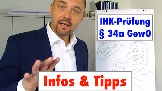 IHKSachkundeprüfung § 34a GewO  Infos amp Tipps [upl. by Aimac]