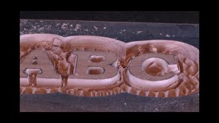 548 Freehand Carving Wood Signs  How I do My Standard Background [upl. by Canning]