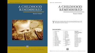 A Childhood Remembered by Rossano Galante – Score amp Sound [upl. by Yasmin]