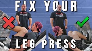 7 Leg Press Mistakes and How to Fix Them [upl. by Everrs]