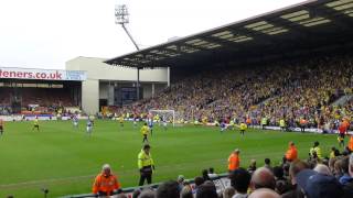 FROM THE STAND Watford score after Leicester miss penalty watch in HD [upl. by Zinnes171]