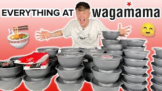 I Ate Everything At Wagamama [upl. by Sheryl181]