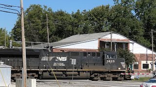 Norfolk Southern Freight Trains 2021Austell Georgia [upl. by Maretz247]