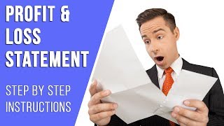 Profit and Loss Statement Example – Template Included [upl. by Erdei]