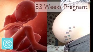 33 Weeks Pregnant What You Need To Know  Channel Mum [upl. by Byran]