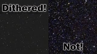 Astrophotography How to dither and do it right [upl. by Atteloc]