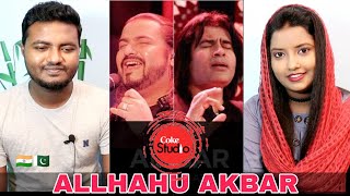 Allahu Akbar Coke Studio Reaction  Ahmed Jehanzeb amp Shafqat Amanat [upl. by Jozef]