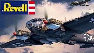 Heinkel He111 H6 Full video build  REVELL [upl. by Keryt]