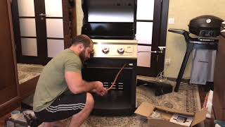 UNPACKING A NEW OVEN LANDMANN MITON PTS 31 GAS BBQ [upl. by Boland472]