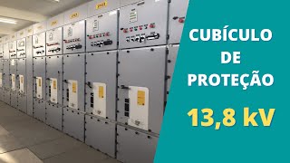 Cubículo de proteção 138 kV [upl. by Nauqit]