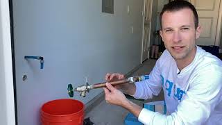 How To Install Aquor House Hydrant V1 with PEX Plumbing [upl. by Rahal913]