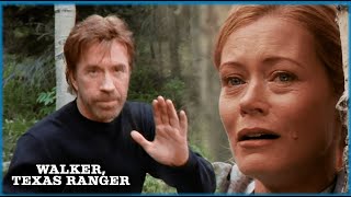 Walker Saves Alex From Mountaineers  Walker Texas Ranger [upl. by Hardman]