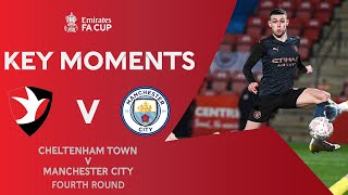 Cheltenham Town v Manchester City  Key Moments  Fourth Round  Emirates FA Cup 202021 [upl. by Yleik]