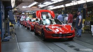 Chevrolet Corvette Stingray Assembly Plant [upl. by Emyle]