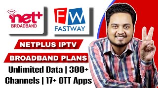 Netplus Iptv Broadband Plans 2025 🔥 Fastway  Netplus Broadband [upl. by Gentes]