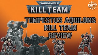 Tempestus Aquilons Kill Team Review [upl. by Alleber]