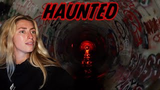 Investigating a HAUNTED Underground Tunnel  Human Experiment Tunnel [upl. by Maurie]