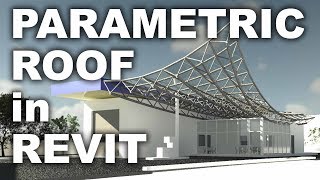 Parametric Roof in Revit Tutorial [upl. by Stalder]