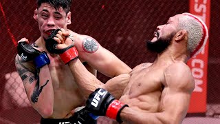 UFC 256 Figueiredo vs Moreno Highlights [upl. by Dilisio7]